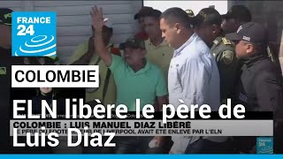 En Colombie, le père du footballeur de Liverpool Luis Diaz libéré par la guérilla ELN