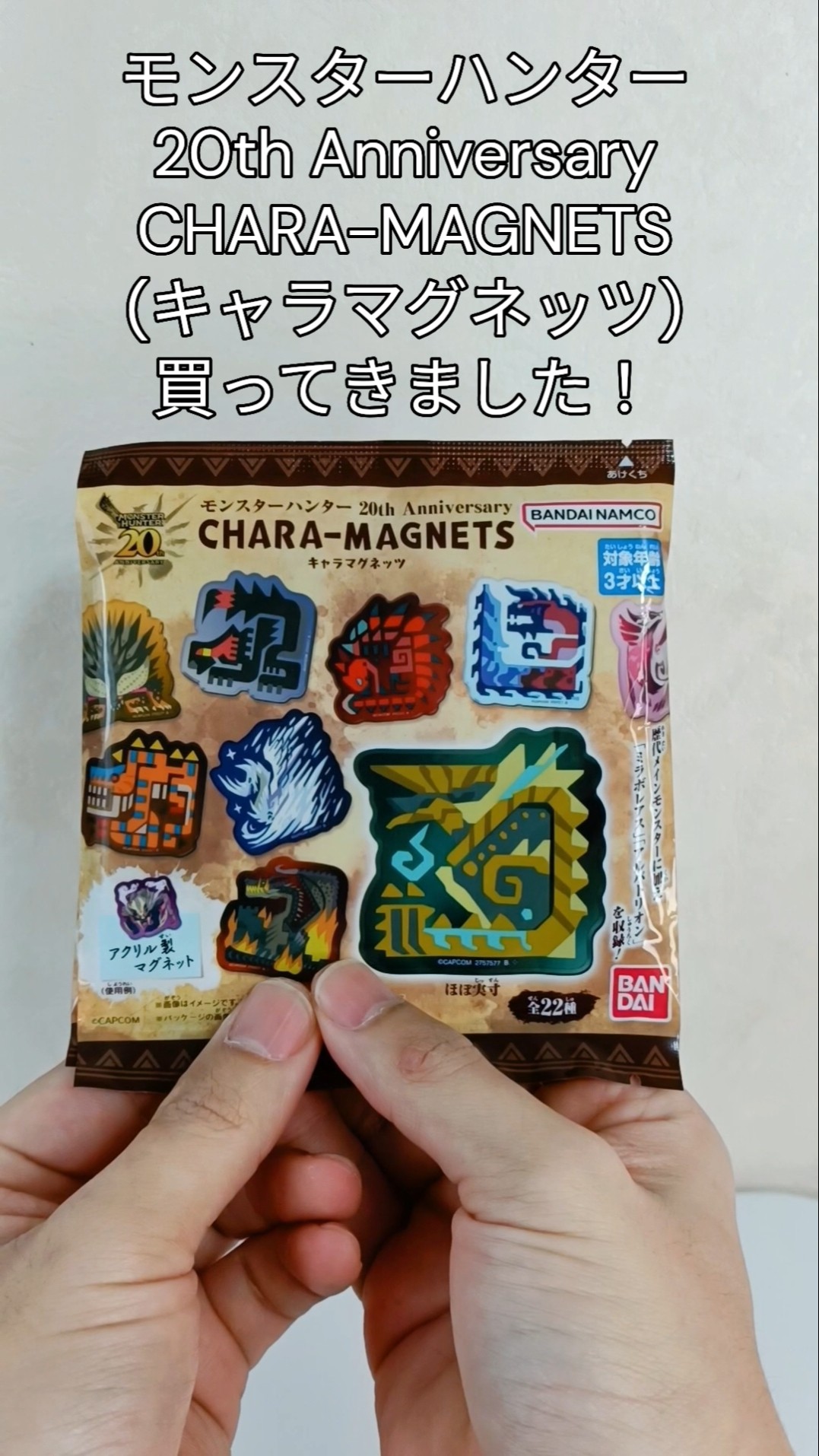 モンスターハンター 20th Anniversary キャラマグネッツ　まとめ モンスターハンター 20th Anniversary キャラマグネッツ｜発売日