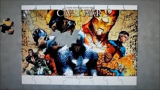 Marvel Civil War Puzzle Game | Rompecabezas De Marvel | Juegos para niños | quebra cabeças | Yapboz screenshot 5
