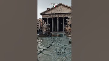 Pantheon – Rome’s Timeless Architectural Marvel! 🇮🇹  #italy #travel