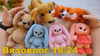 Вязовлог 18/24. Небольшой заказик. Знакомство с Мотей)