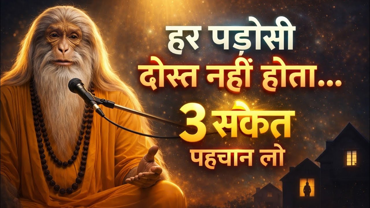 हर पड़ोसी दोस्त नहीं होता… ये 3 संकेत पहचान लो | Baba Ji