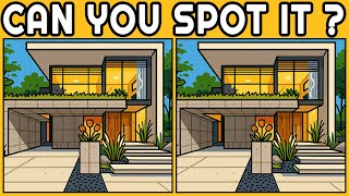 🧠 Spot the Difference Game | Can You Spot Them All?《Easy》