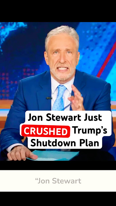 🔥 Jon Stewart Exposes Trump’s “Revenge Shutdown” — Calls It Political Vengeance