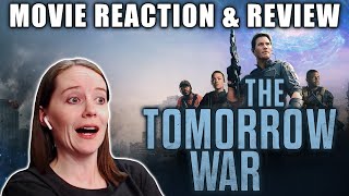 The Tomorrow War 2021 Movie Reaction Review Chris Pratt Fights Aliens In The Future