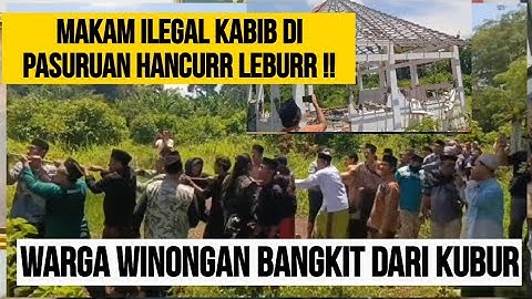 GEGER KUBURAN KABIB DIBONGKAR PAKSA DI WINONGAN PASURUAN !! 