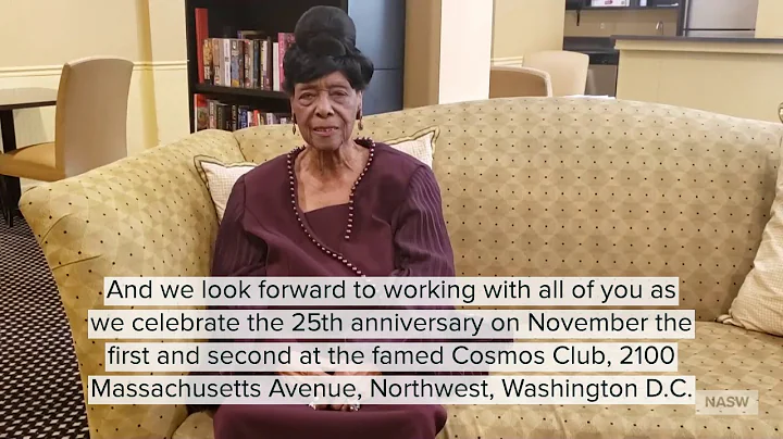 The NASW Foundation Pioneers 25th Anniversary is C...