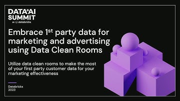 Embrace First-Party Customer Data for Marketing and Advertising using Data Cleanrooms