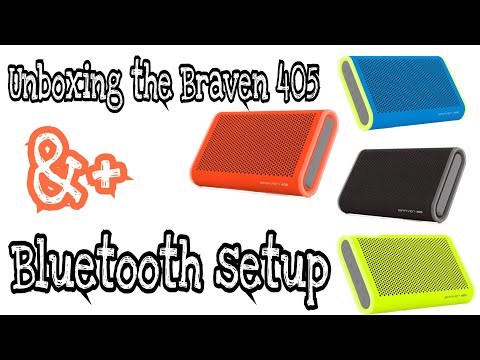 UNBOXING THE BRAVEN 405 AND BLUETOOTH SETUP