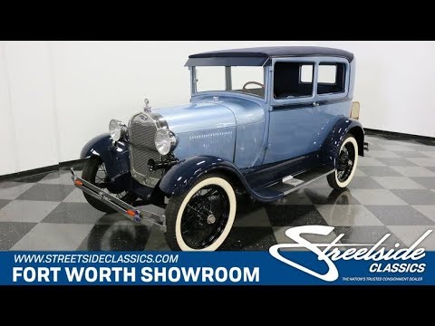 1928 Ford Model A 2 Door Sedan For Sale 3158 Dfw Youtube