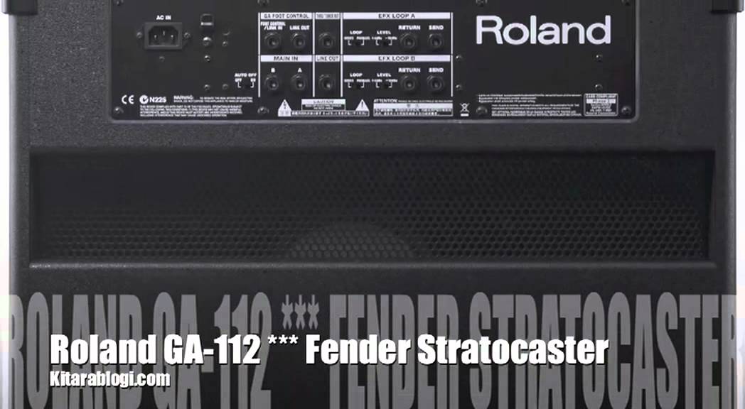 Roland GA-112 -- sounds *** Kitarablogi.com