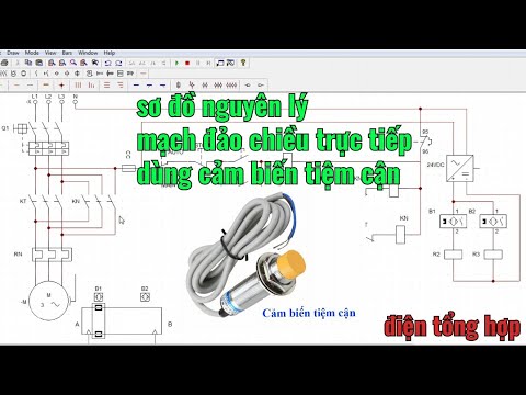 Video sơ đồ nguyên lý mạch đảo chiều trực tiếp dùng cảm biến... - youtube