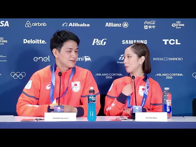 🥇Riku Miura & Ryuichi Kihara Express Respect for Sui/Han|China|Figure Skating|フィギュアスケート|日本|三浦璃来/木原龍一