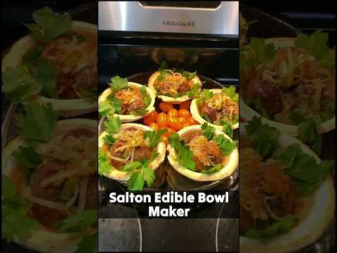 salton edible bowl maker kitchen tool 😋 #shorts
