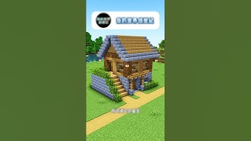 Minecraft Starter house 🏠 #minecraft