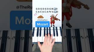 😏 Better Than Mozart! 😏 #Piano #Pianotutorial #Shorts