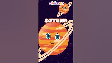 Saturn 🪐 The Planet with Rings! #solarsystem #kidslearning