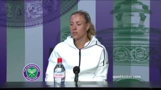 Angelique Kerber semi-final press conference