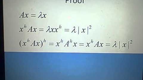 Hermitian, Normal and Unitary Matrices