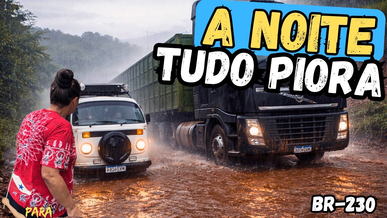 Debaixo de Chuva na BR-230… Foi Tenso! T.03EP.199