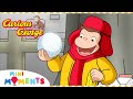 George&#39;s Winter Games 🧊| Curious George | Christmas Special 🎄 | Mini Moments