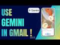 How to Use Google Gemini in Gmail 2026 !