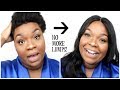 HOW TO LAY YOUR NATURAL HAIR UNDER WIG! SIMPLE AND EASY