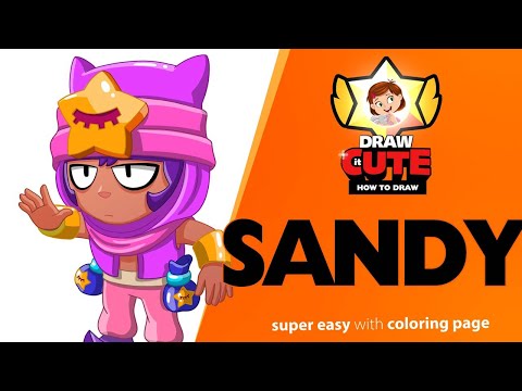 Brawl Stars Painting And Drawing Mobidictum - brawl stars sandy outline