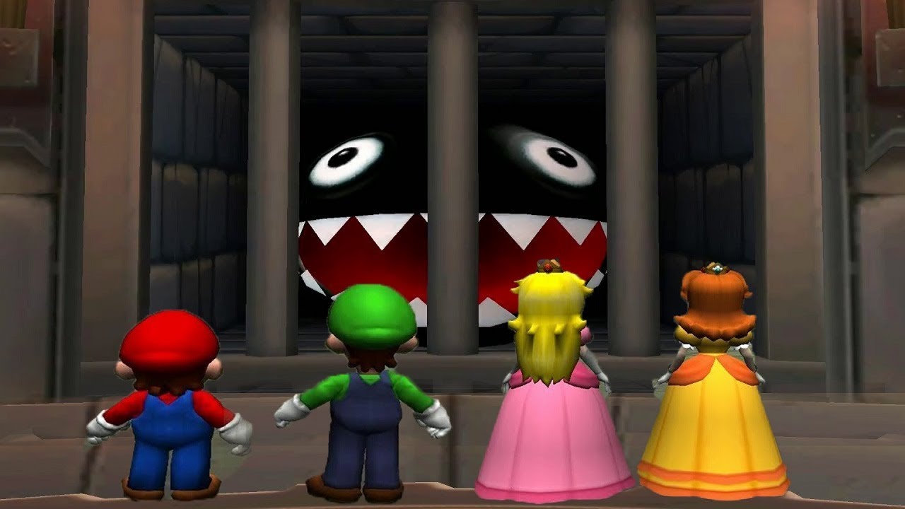 Mario Party 7 MiniGames - Mario Vs Luigi Vs Peach Vs Daisy (Master CPU)