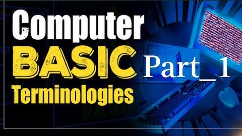 All Computer Terminologies| A to Z Computer Terminologies| Computer Terminologies #computer #video