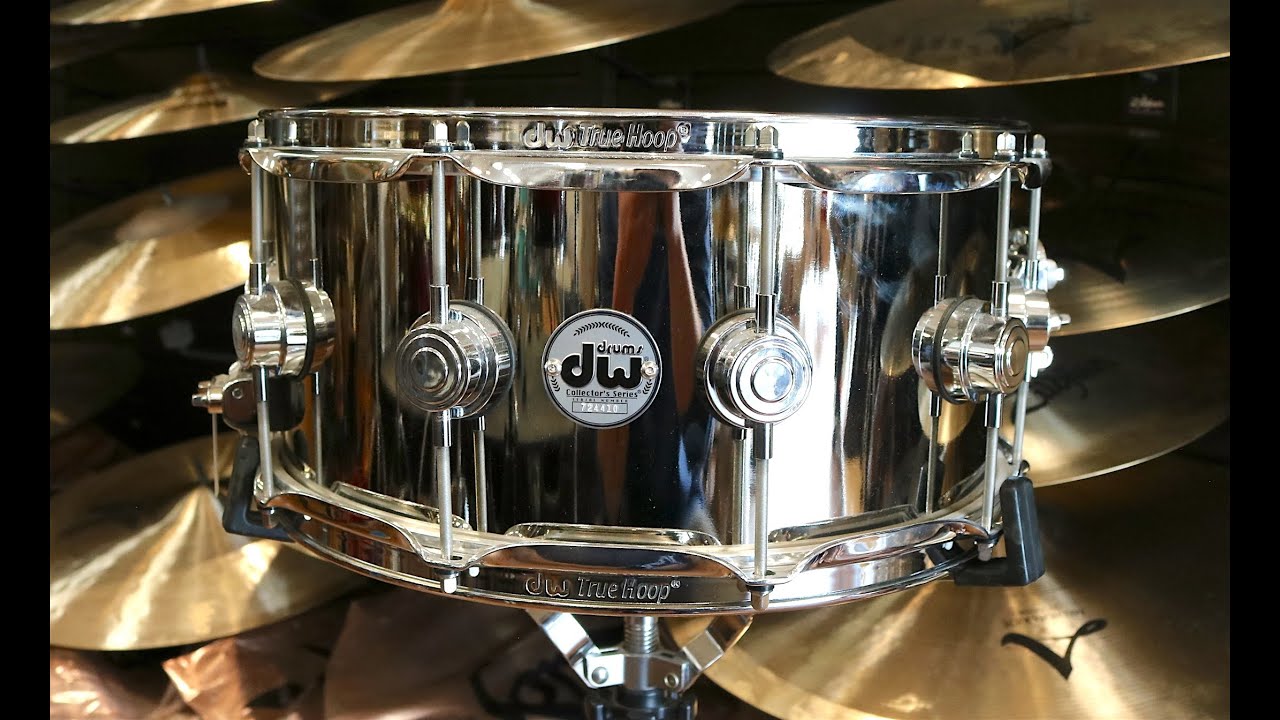 DW Drum Workshop Nickel Over Brass 14x6.5” Snare Drum - Columbus Percussion