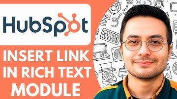 How to Insert a Link in a Rich Text Module in Hubspot  - 2025 (NEW METHOD)