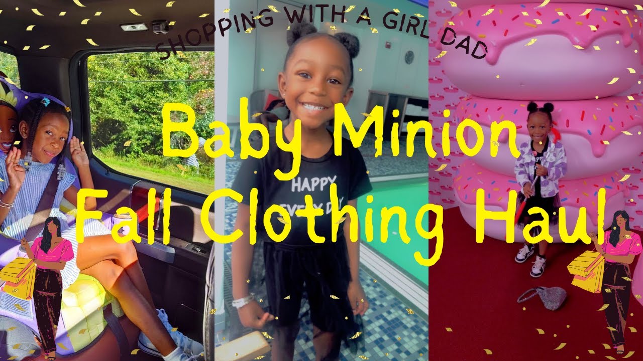 Baby Minion Fall Clothing Haul 