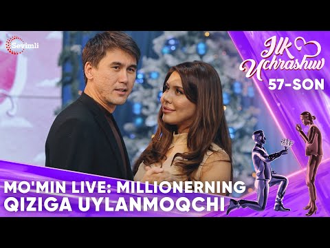 MO'MIN LIVE: MILLIONERNING QIZIGA UYLANMOQCHI | ILK UCHRASHUV YANGI YIL SONI