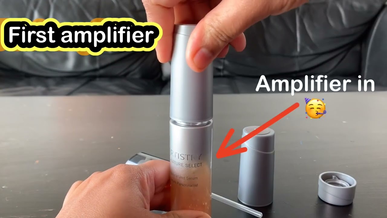 How to mix amplifier with  base serum #serum #serumamplifire #baseserum #artistry