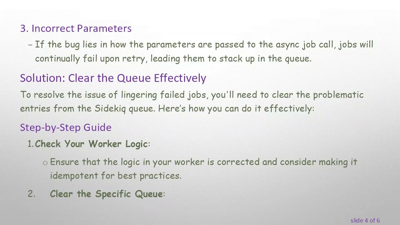 Understanding and Resolving Eroneous Method Responses in Sidekiq Workers
