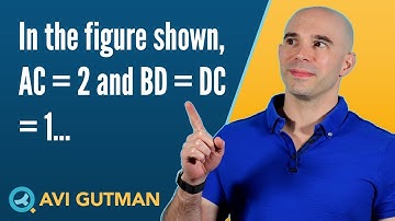 In the figure shown, AC = 2 and BD = DC = 1 PS10628