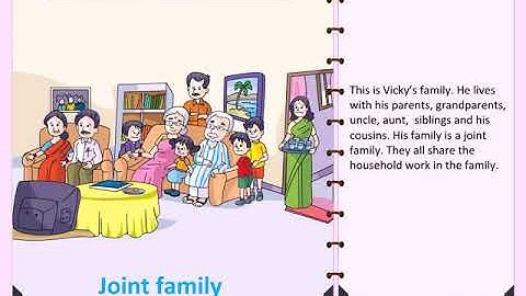 Class 2 EVS Chapter 4 My Family