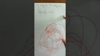 Scribble Sheet Pre writing Skill