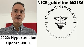 2022 Hypertension Update NICE Guidance