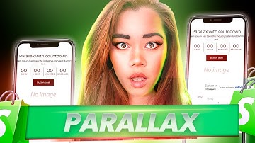 How to Add Parallax  effect with Countdown Section on all themes | shopify 2023