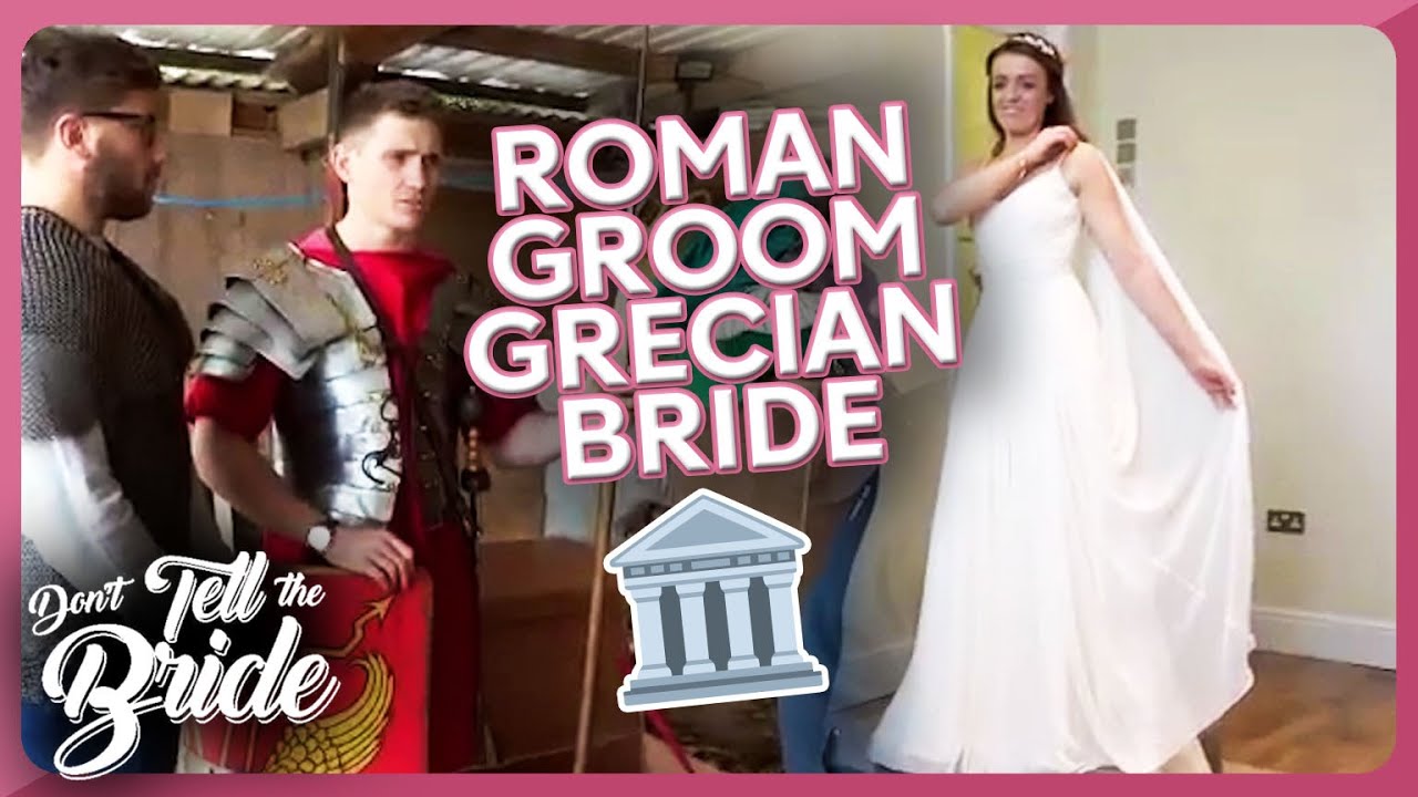 Matthew looks for a Grecian inspired Wedding Dress! | Don't Tell the Bride