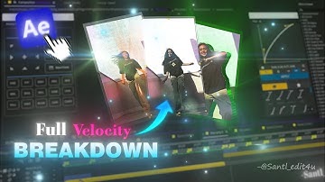 Full Velocity Edit Breakdown (+ Free After Effects Project File ) In Hindi