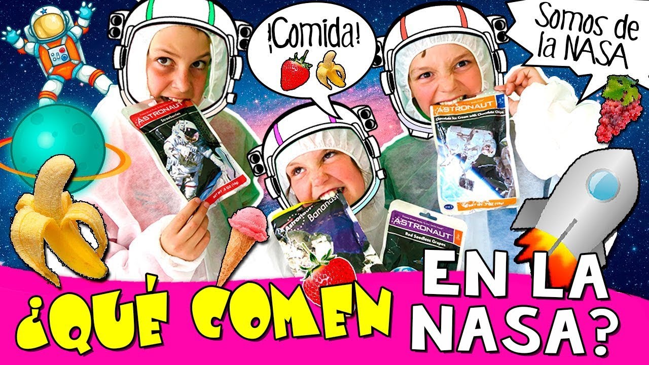 🚀¡¡Probando RACIONES de ASTRONAUTAS de la NASA!! 😋 ¿Qué comen los ASTRONAUTAS? retrospektive