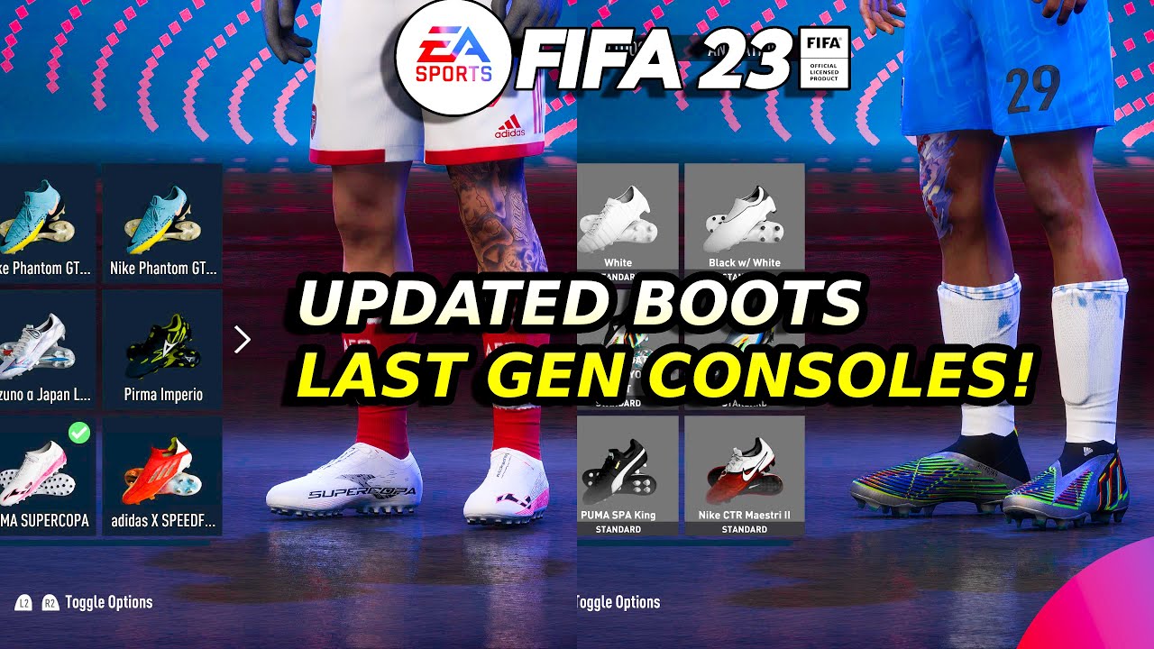 FIFA 23 | ALL UPDATED BOOTS FOR PS4 *LAST GEN* CAREER MODE X PRO-CLUBS 🥶