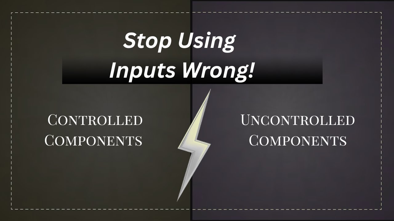 control vs uncontrol components - YouTube