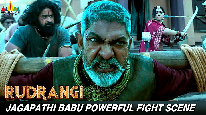 Jagapathi Babu's Powerful Fight Scene | Rudrangi | Mamta Mohandas | Kannada Latest Movie Scenes