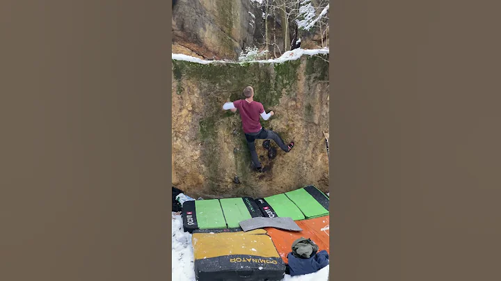 Boulder Breitseite, Fb 7a, Sektor Kleine Bastei, B...