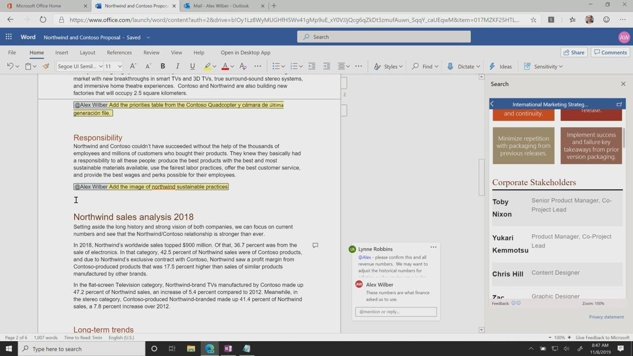 Writing And Working Together With Ai Capabilities In Word