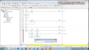 TUTORIAL RANGKAIAN MODEL SAFETY CRANE DENGAN MENGGUNAKAN CX-PROGRAMMER DAN CX-DESIGNER